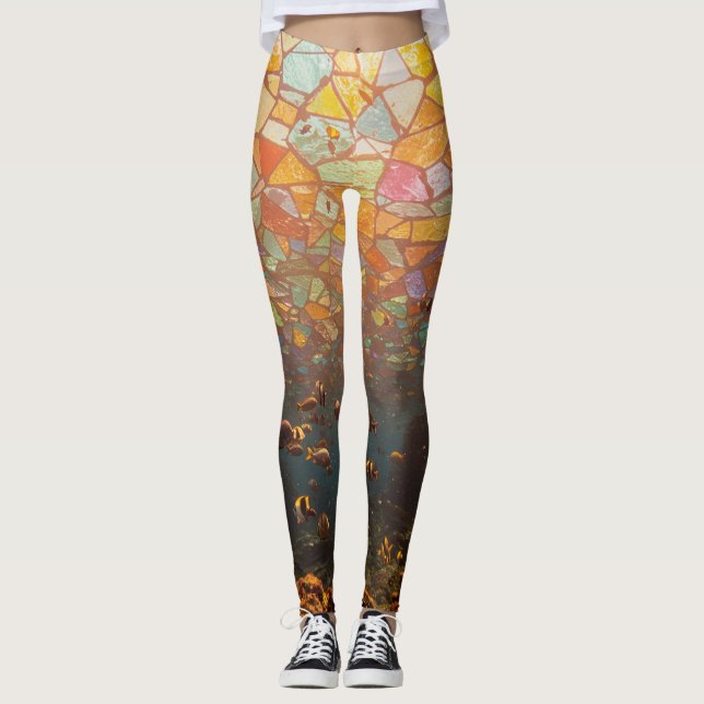 Ocean IV Leggings (Front)