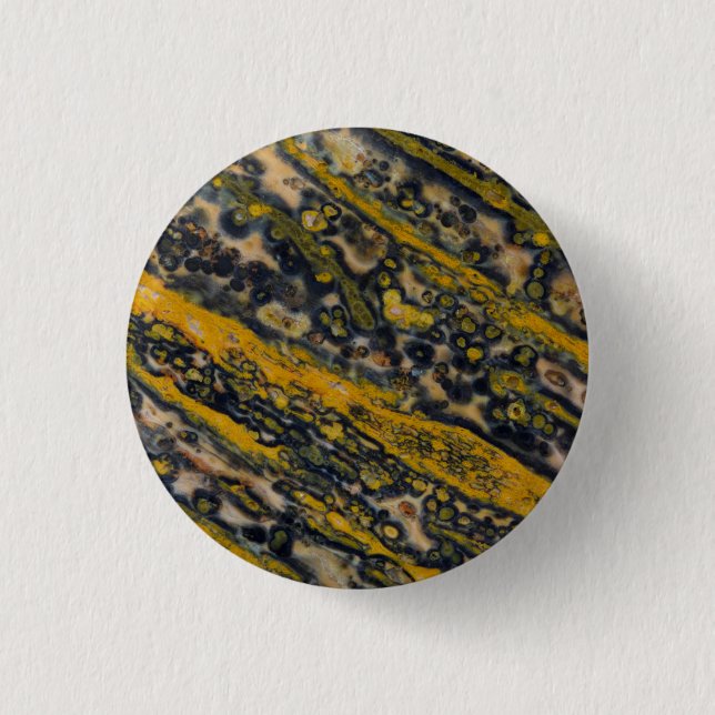 Ocean Jasper 3 Cm Round Badge (Front)