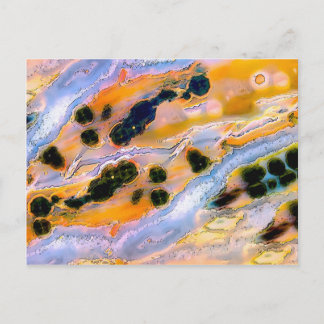 Ocean Jasper Fantasy Opus 01 Postcard