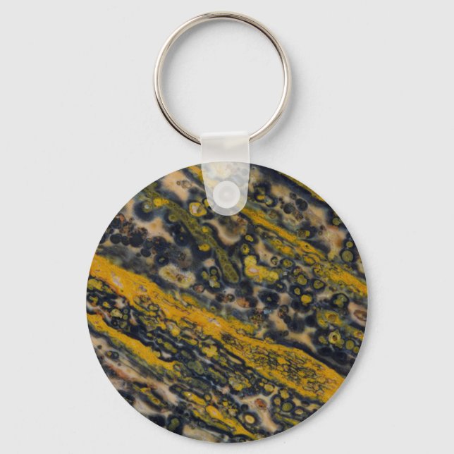 Ocean Jasper Key Ring (Front)