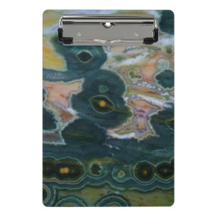 Ocean Jasper Slab Mini Clipboard
