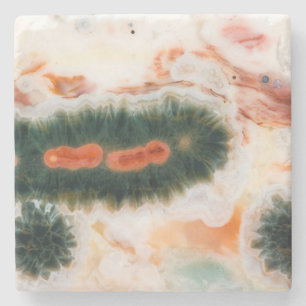 Ocean Jasper Stone found in Madagascar Coaster