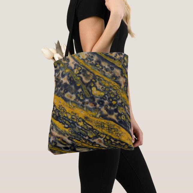 Ocean Jasper Tote Bag (Close Up)
