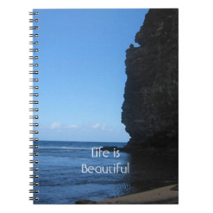 Ocean Kauai Hawaii (my photography) Notebook