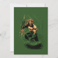 Ocean King Trident Warrior Dynamic Comic Art