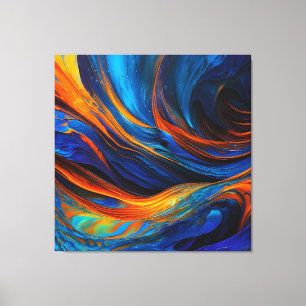 Ocean Lava "Astralswirl" Canvas Print