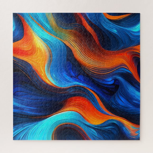 Ocean Lava "Oceanforge" Jigsaw Puzzle (Vertical)