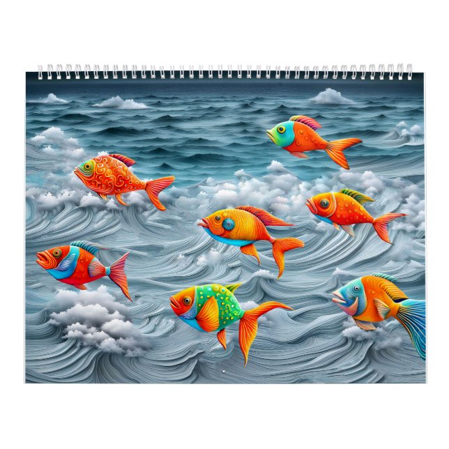 Ocean Life Calendar (Cover)