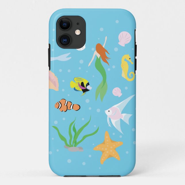 Ocean Life Case-Mate iPhone Case (Back)