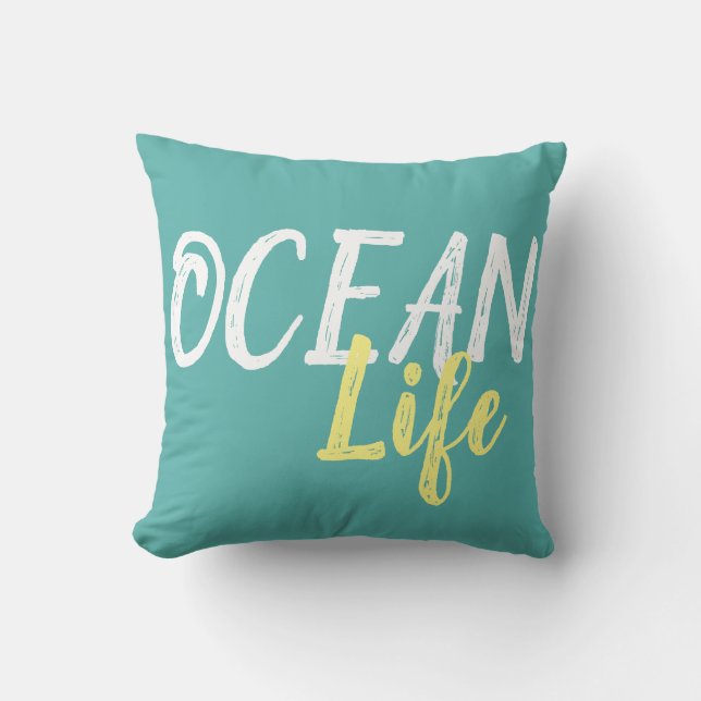 OCEAN LIFE | CUSHION (Front)