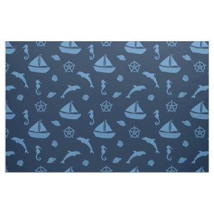 ocean life fabric
