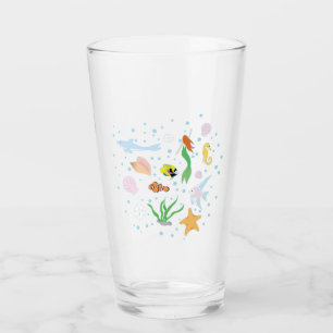 Ocean Life Glass