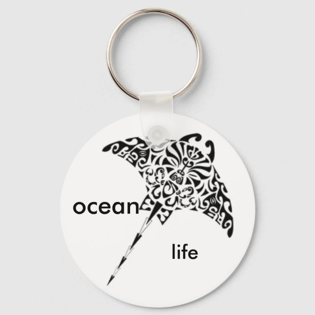 ocean life key ring (Front)