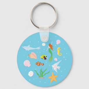 Ocean Life Key Ring