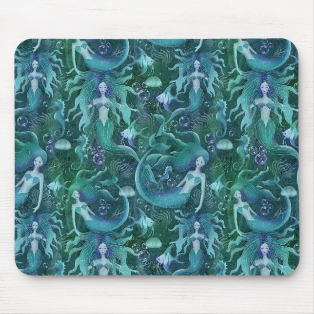 Ocean life mouse pad (Front)