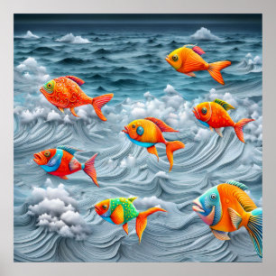 Ocean Life Poster