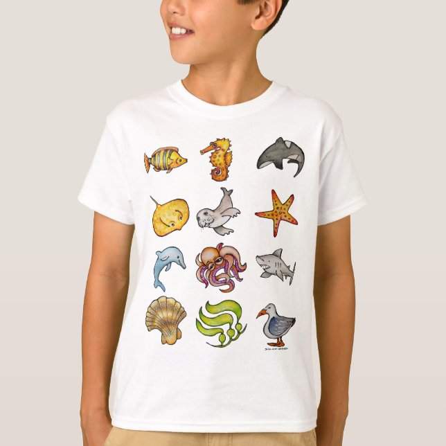 Ocean Life T-Shirt (Front)
