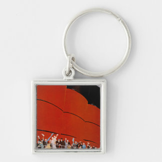 Ocean Liner Bon Voyage Key Ring