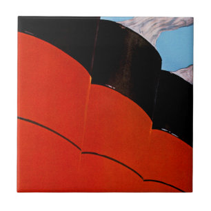 Ocean Liner Bon Voyage Tile