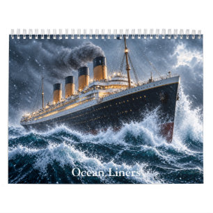 Ocean Liners Classic Maritime Calendar