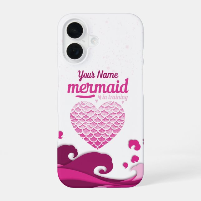 Ocean Love iPhone 16 Case (Back)