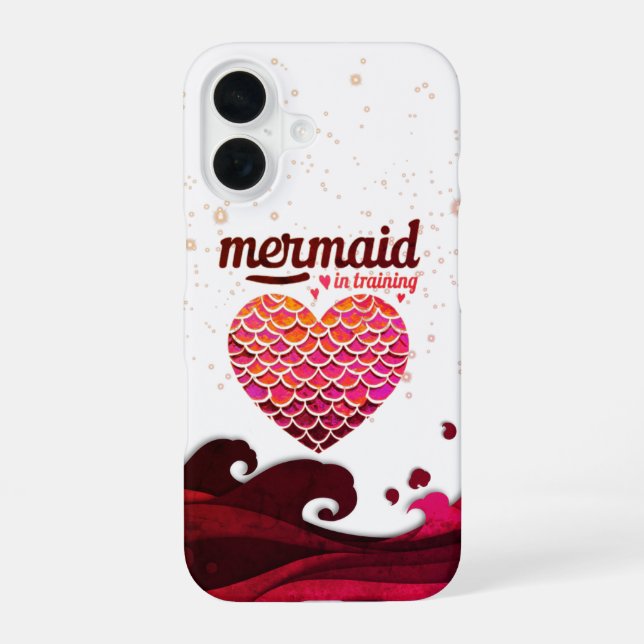 Ocean Love iPhone 16 Case (Back)