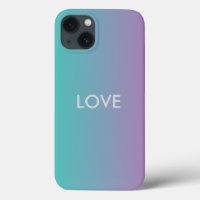Ocean Love ipod & All Blend Barely There Cases