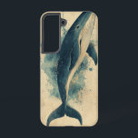 Ocean Majesty Whale Phone Case<br><div class="desc">A majestic whale leaps in a watercolor dreamscape,  blending strength and grace in a serene ocean-inspired design.</div>