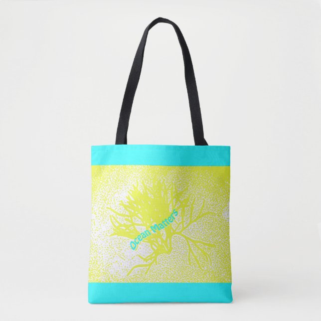 Ocean Matters- Indian Full Colour Tote Bag (Front)