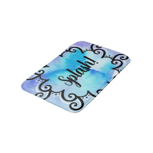Ocean Medallion Bath Mat