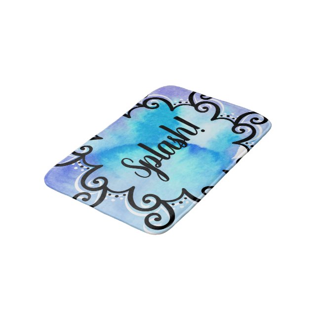 Ocean Medallion Bath Mat (Angled)