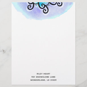 Ocean Medallion Customized Letterhead