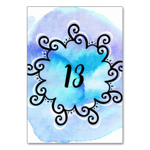 Ocean Medallion Table Number