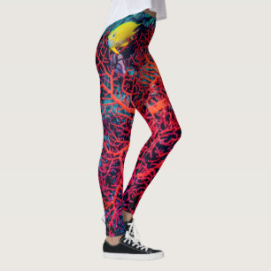 Ocean Memory / Coral reef scenery Leggings