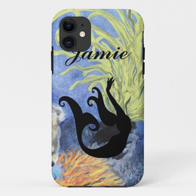 ocean mermaid iphone covers (Back)