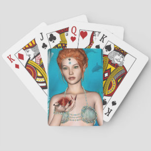 Ocean Mermaid Playing Cards