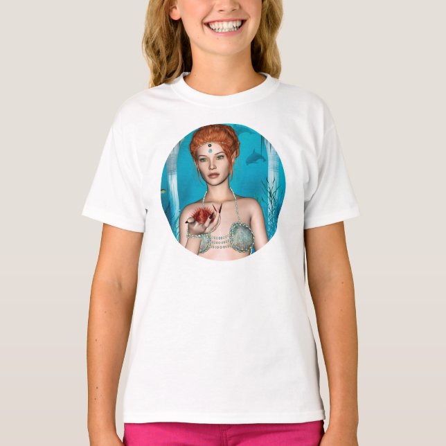 Ocean Mermaid T-Shirt (Front)