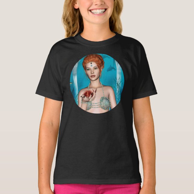 Ocean Mermaid T-Shirt (Front)
