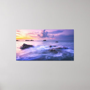 ocean mist wrapped canvas