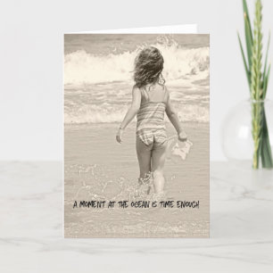 OCEAN MOMENT Greeting Card