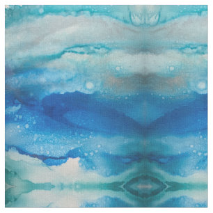 Ocean Moods Fabric   Style #5   Blue Beach