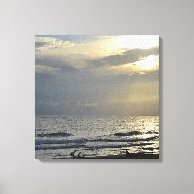Ocean Morning Canvas Print (Front)