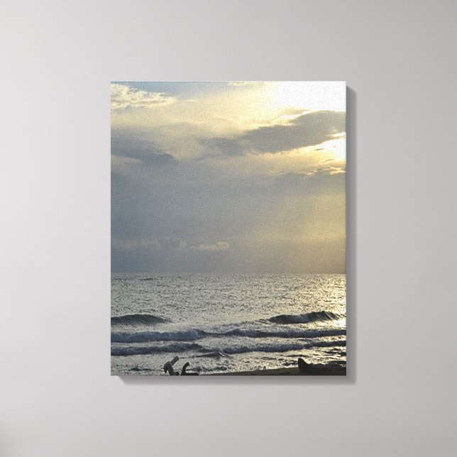 Ocean Morning Canvas Print (Front)