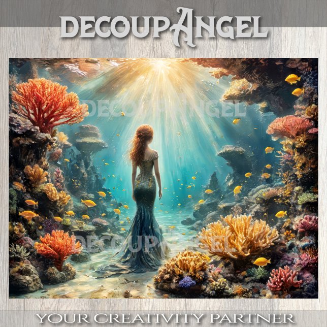 Ocean Muse - Decoupage - Tissue Paper (Creator Uploaded)