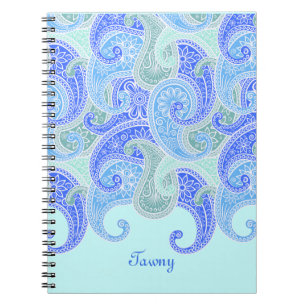 Ocean of Paisley Notebook