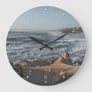 Ocean Overlook Large Clock