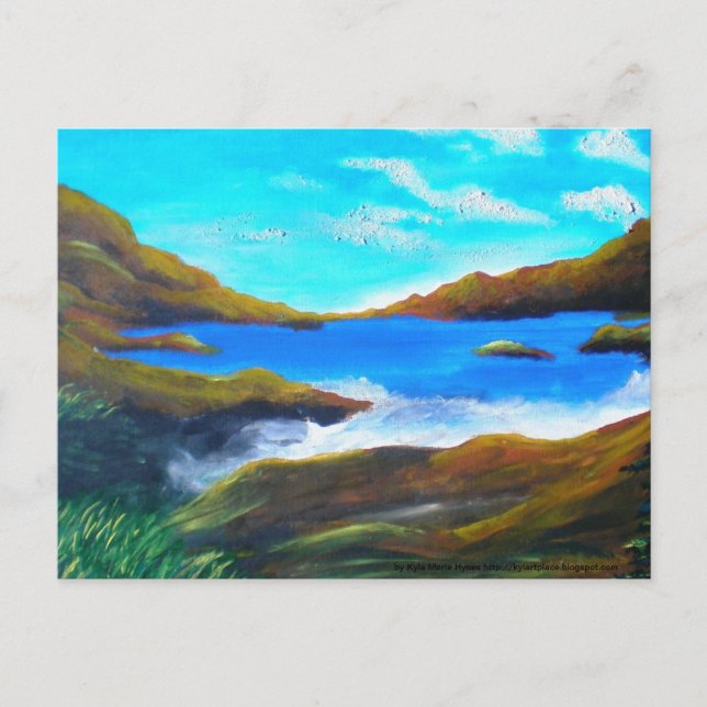 Ocean Painting Postcard (Front)
