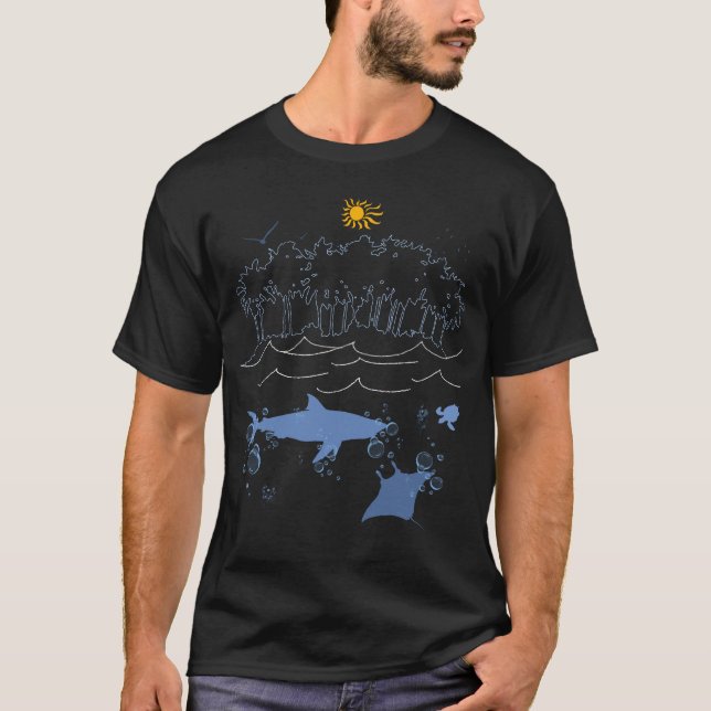 Ocean Paradise T-Shirt (Front)