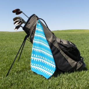 Ocean Pearl Pattern Golf Towel