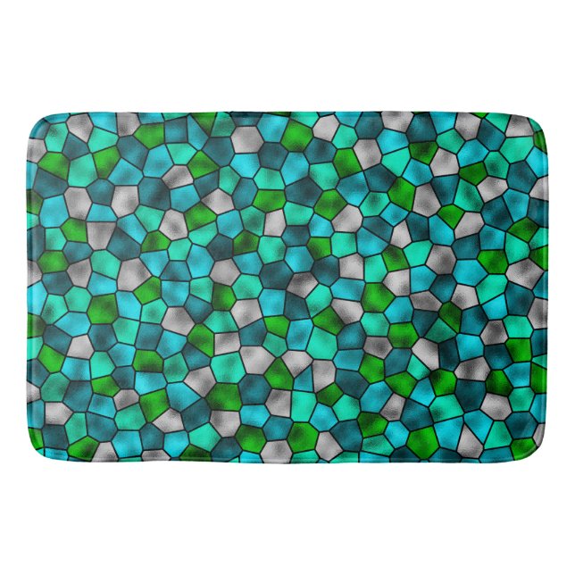 Ocean Pebbles  Bath Mat (Front)